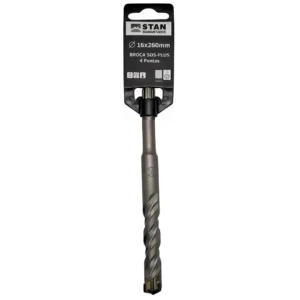 BROCA SDS PLUS 16X260MM 4 PONTAS 