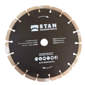 DISCO DE CORTE DIAMANTADO SEGMENTADO 230X22,23MM